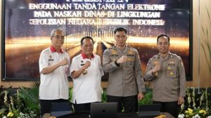 Polri Gunakan Tanda Tangan Elektronik Tersertifikasi BSSN