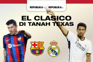 Real Madrid Vs Barcelona: El Clasico di Tanah Texas