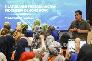 Saran Usaha Erick untuk PMI Hong Kong: Sektor Pangan, Nggak Bakal Nyesel