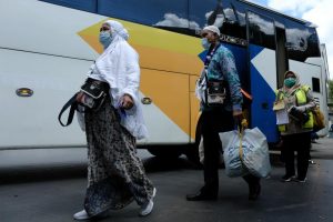 Sudah 2.221 Orang Jamaah Haji Riau Kembali ke Tanah Air