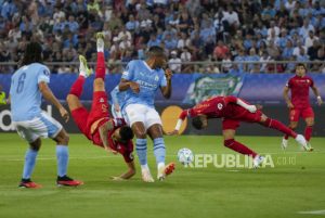 Sevilla Kalah lewat Adu Penalti dengan Man City di Piala Super Eropa