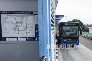 Akibat Kebakaran, Halte Transjakarta Tendean Setop Beroperasi