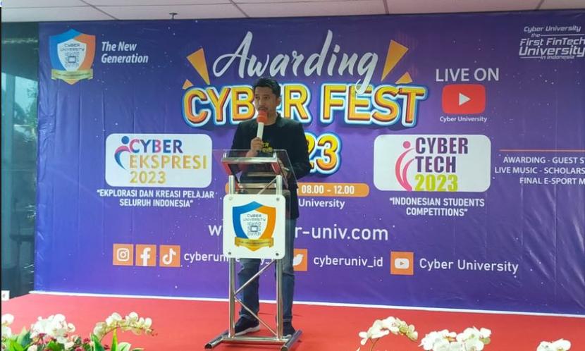 Awarding Cyber Fest 2023 Jadi Ajang Apresiasi Bakat Siswa SLTA dan Mahasiswa