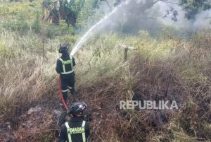 Diduga Akibat Pembakaran, Lima Hektare Lahan di Kuningan Terbakar