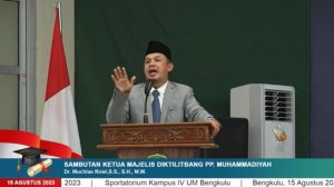 Universitas Muhammadiyah Bengkulu Lepas Ribuan Wisudawan